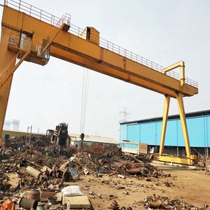 Chất Lượng Cao Cấp 10ton Điện Dầm Đôi Hoist Winch Xe Đẩy Đường Sắt Gắn RMG Container Thép Phế Liệu Giàn Cẩu Cho Sân - Product Image 5