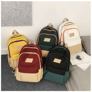 Piccolo zaino Unisex personalizzato zaino impermeabile per studenti universitari zaino da scuola all'aperto semplice stile giovanile genericamente tutti gli studenti - Product Image 3