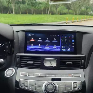 Navigatore DVD per auto a 8core con sistema Android 10.25 da 10.0 pollici per Infiniti Q70 Q70L M25 M35 M37 M56 8 + 64GB carplay