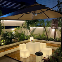 Cube lumineux LED tendance, éclairage de mobilier, cube lumineux pour extérieur, affichage artistique commercial, bar de fête, tabouret lumineux carré