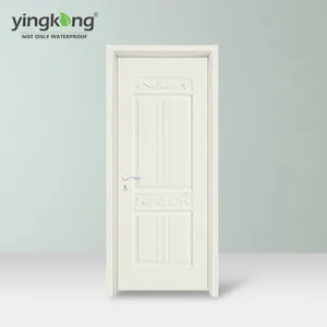 China fornecedor pvc/wpc porta quadro e nivelar a pele laminado folha preço