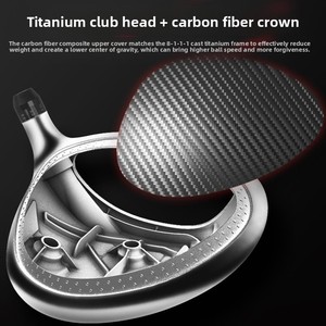Pgm Mtg036 Golf Club <b>Set</b> High-end Men's Professional High-rebound Titanium Driver with Carbon Fiber Crown Made in China Mtg036 - Product Image 5