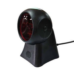 เครื่องสแกนบาร์โค้ดแบบตั้งโต๊ะเลเซอร์ 1 มิติ รอบทิศทาง พร้อมพอร์ต USB และ COM สำหรับใช้ในซูเปอร์มาร์เก็ต มีสินค้าในสต็อก - Product Image 3
