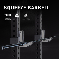 Barre de musculation personnalisée Rouser Fitness avec logo, équipement d'entraînement de la poitrine pour la musculation, la remise en forme fonctionnelle, salle de sport commerciale