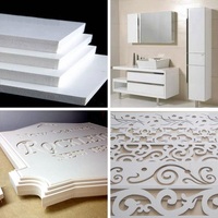 Panneaux en mousse PVC haute densité 4x8, feuilles de mousse PVC 12mm 15mm 18mm, panneaux en plastique PVC