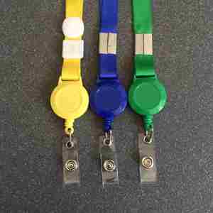 Custom Plastic Badge Holder Lanyard Cardholder Lanyard Badge Buckle for Card Case - Product Image 4