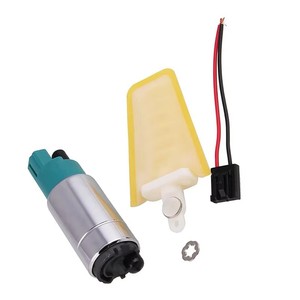 E2068 12V In-Tank Electric Fuel Pump Complete Kit OE#0580454001 With Fuel Strainer For <b>Car</b> Motorcycle Marine - Product Image 1