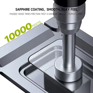 Protector de pantalla de vidrio templado plegable antihuellas de 360 grados adecuado para iPhone 11 12 13 14 15 16 Pro Max - Product Image 4