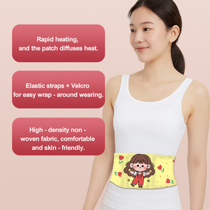 Cinto Térmico de Artemísia Autorregulável para Alívio da Dor Menstrual e Lombar com Bolsas Quentes - Product Image 4