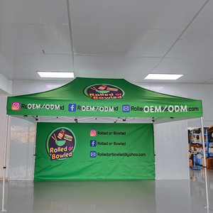 Giá thấp gấp <span class=keywords><strong>gazebo</strong></span> 3x3 tùy chỉnh Pop Up Lều tán cắm trại lều ngoài trời Đảng - Product Image 5