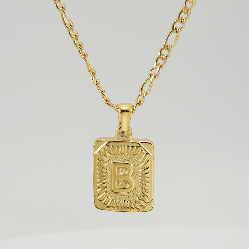 Gold B (including chain)