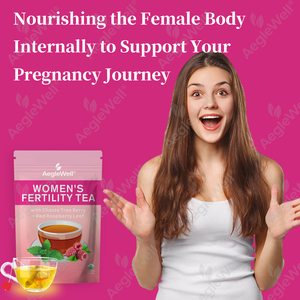 Aeglewell khả năng sinh sản trà với Hữu Cơ Chasteberry & Red <span class=keywords><strong>Raspberry</strong></span> lá để giúp với thụ thai rụng trứng - Product Image 4
