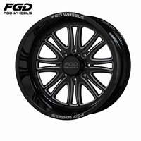 Jantes forgées polies sur mesure 20x10 22x12 22x14 24x12 24x14 26x12 8x180 8x170 8x6.5 pour F-250 F-350 Sierra RAM 2500 3500 Titan