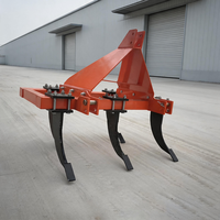 Tracteur agricole haute performance avec sous-soleuse profonde et déchiqueteur à rouleaux