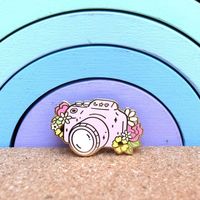 Épinglette personnalisée en émail souple pour appareil photo instantané, en métal plaqué or, avec design photo, souvenir, cadeau de mode, usine OEM ODM