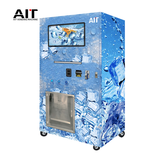 AIT Commercial Automatic Ice Maker Vend-AIT Ice-making Vending Machine with SDK Function
