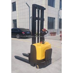 High Efficiency <strong>Hand</strong> Truck <strong>Hydraulic</strong> Pallet Lift <strong>Forklift</strong> Manual <strong>Forklift</strong> Electric <strong>Stacker</strong> - Product Image 1