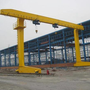Grúa Pórtico Portátil Sencilla de Alta Calidad de 10 Toneladas, Elevador de Carga de 6M-12M con Control Remoto Eléctrico Montado sobre Riel - Product Image 2