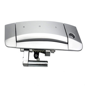 มือจับประตูนิสสัน 80606-CD01E 80606-CD01D ขวา สีเงิน อะไหล่ทดแทนโลหะ - Product Image 3