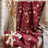 Tissu Jacquard Personnalisé Tissé en Gros Commande en Vrac OEM ODM pour le Marché Européen Faible MOQ