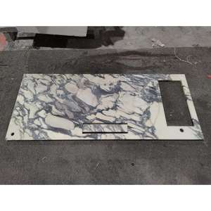 SH STONE Design moderne pierre naturelle Surface solide Calacatta alto marbre comptoir <span class=keywords><strong>de</strong></span> <span class=keywords><strong>cuisine</strong></span> plans <span class=keywords><strong>de</strong></span> <span class=keywords><strong>travail</strong></span> comptoirs - Product Image 1