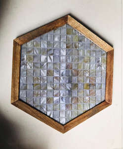 Premium Indian Decorative <b>Wooden</b> <b>Serving</b> <b>Tray</b> Custom Design for Coffee Table Living Room and Stylish Home Decor Export Quality - Product Image 2