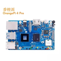 GGDX Meilleure Vente Carte de Développement Orange Pi 4 Pro Ordinateur Monopuce Processeur Octa-core RISC-V SBC avec SoC Allwinner et WiFi 6