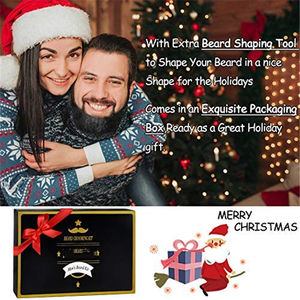 Bulk Private Label Custom Best 100% Pure & Organic Kit per la crescita della barba Mens Grooming Set olio per la crescita della barba-585151 - Product Image 3