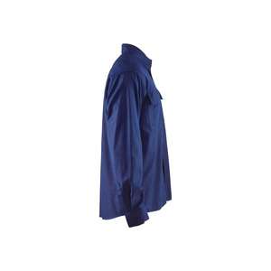 BLAKLADER - 322715158900S Flamem resistant <b>shirt</b> Navy blue - EAN 7330509434574 <b>FLAME</b> RESISTANT WORKWEAR - Product Image 3