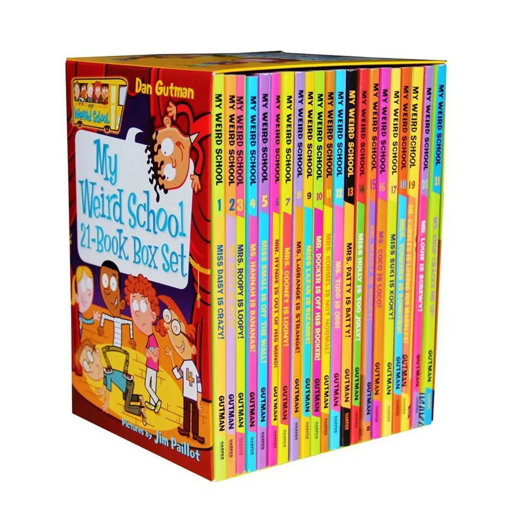 21 Book/set My Weird School Crazy Seasons Children's Story Bridge Chapter Book Box Set