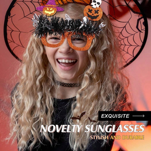 نظارات شمسية جديدة أزياء الهالوين الهذيان حزب النظارات الدعائم المهرجانات زي نظارات للأطفال البالغين - Product Image 2