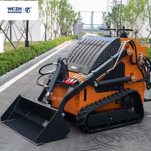 WGZN EPA Hydraulic Mini Skid Steer Loader 1.2ton 1.5 Ton hingga <span class=keywords><strong>3</strong></span> Ton Multifungsi Crawler Loader untuk Dijual - Product Image 3