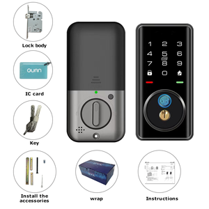 Tuya nhà thông minh tự động khóa Chốt cửa an ninh vân tay & số bàn phím điều khiển từ xa thông qua wifi chúng tôi mạng thông minh khóa cửa - Product Image 6