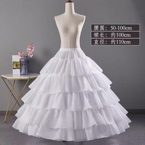S3238F 2026 En gros <span class=keywords><strong>Jupon</strong></span> de <span class=keywords><strong>mariée</strong></span> bouffant surdimensionné <span class=keywords><strong>grande</strong></span> <span class=keywords><strong>taille</strong></span> pour femme - Product Image 3