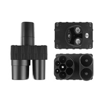 Adaptateur de charge rapide DC CCS2 vers TESLA, IP55, prise de connecteur EV de type 2, haute performance pour véhicules électriques