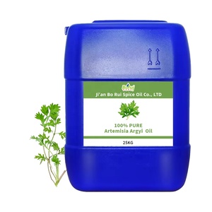 Hierba China 100% Precio a granel natural Artemisa Aceite esencial Repelente de mosquitos Artemisia Argyi Aceite esencial - Product Image 2