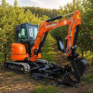 Mini Excavadora de 3.5 Toneladas Aprobada por la EPA, con Motor Hidráulico, Compacta, para Construcción, Agricultura y Trabajos Viales - Product Image 2