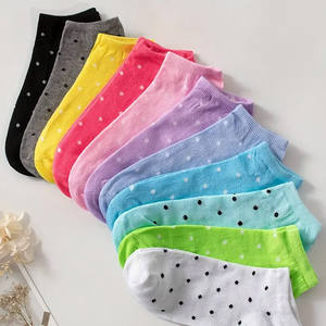 Şeker renkli kadın kısa çorap rahat nefes düşük üst nefes, koşu, spor açık sığ ayak bileği çorap tekne çorap - Product Image 5