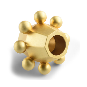 Tabletop Decorative Gold <b>Brass</b> Metal Ornaments Decorative <b>Letter</b> Paper Weight - Product Image 3
