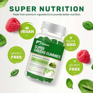 Gomitas de Verduras Multivitamínicas, Gomitas de Gelatina para Adultos, Hombres, Gomitas de Musgo Marino, Frutas y Verduras - Product Image 5