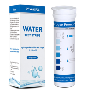 Nouveau produit Bandes de test de dioxyde de chlore unique H2O2 Bandes de test de peroxyde d'hydrogène - Product Image 1