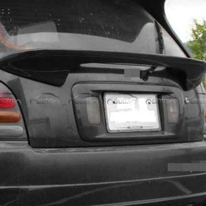 Middle Spoiler Ducktail for Toyota Starlet Glanza EP91 Rear Trunk Wing <b>Boot</b> Lip 1996-1999 - Product Image 5