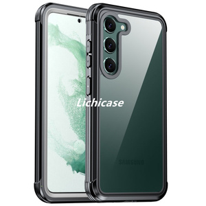 Licicase 360เคสป้องกันเต็มรูปแบบสำหรับ <span class=keywords><strong>Samsung</strong></span> S20 S20 <span class=keywords><strong>FE</strong></span> S20 PLUS ไฮบริดใสกันกระแทก - Product Image 6