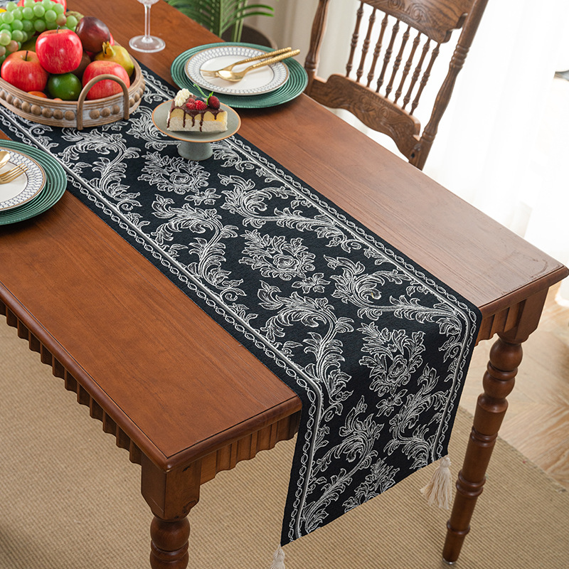 Motifs floraux noir et blanc