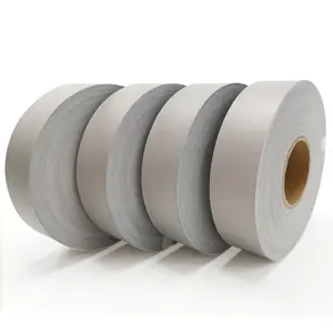 Hoge Kwaliteit China Fr Werkkleding Gebruik Aramid Zilver Flexibele Reflecterende Stof Vlamvertragende Tape