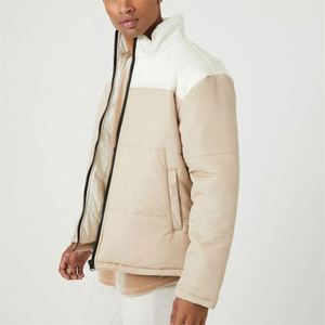 Veste en duvet d'hiver pour hommes Colorblock Stylish Puffer Warm Coat Fabricant - Product Image 6