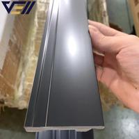 Plinthe décorative flexible en PS pour murs courbes et décoration intérieure