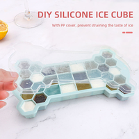 Support en silicone alvéolé à 36 cavités pour cônes, sans BPA, antiadhésif, réutilisable, compatible congélateur, pour cuisine et bar