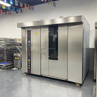 Nuevo Horno Giratorio Comercial de 32 Bandejas Horno de Convección Eléctrico Digital para Uso Doméstico para Hornear Pizza Pasteles y Pan en Panaderías