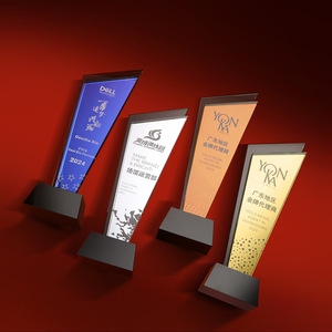 Trofeo de Cristal Personalizado al por Mayor, Placa de Cristal Económica con Grabado Superficial, Trofeo de Cristal <span class=keywords><strong>para</strong></span> Eventos Deportivos, Recuerdo, Regalo - Product Image 4